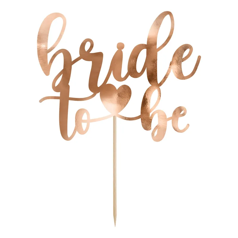 Cake topper | Bride to be | Rosé