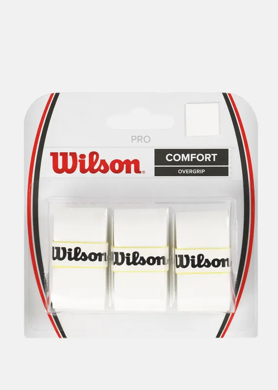 Wilson Pro Overgrip -grip, vit, 3 st