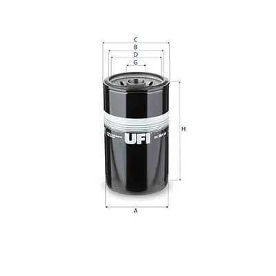 Bränslefilter UFI 24.261.00