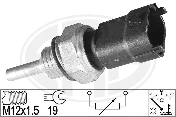 Sensor, kylmedietemperatur ERA 331025