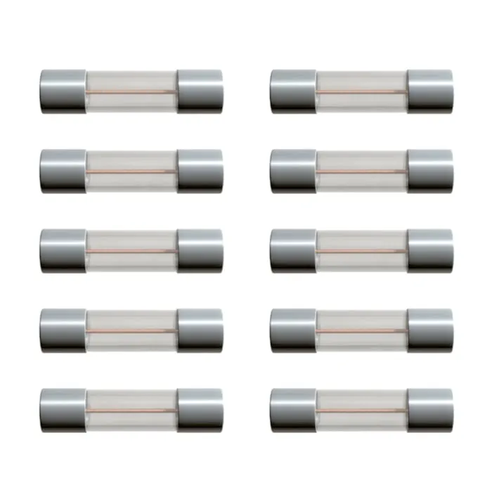 Glasrörssäkring 5×20 mm 500 mA Snabb (F) 10-pack