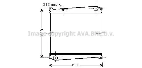 AVA COOLING SYSTEMS RTA2379 Kylare