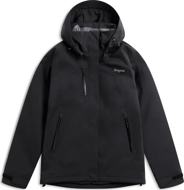 Bergans Men’s Flya Insulated Jacket Black / Solid Grey (#8833)