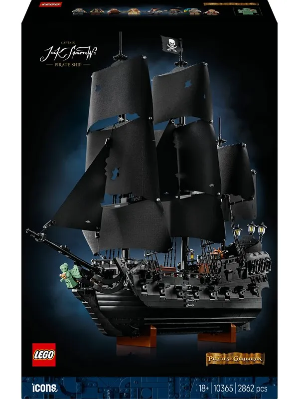 LEGO Icons 10365 Kapten Jack Sparrows piratskepp