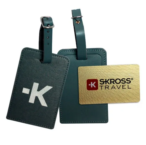 SKross Luggage Tags - Gray