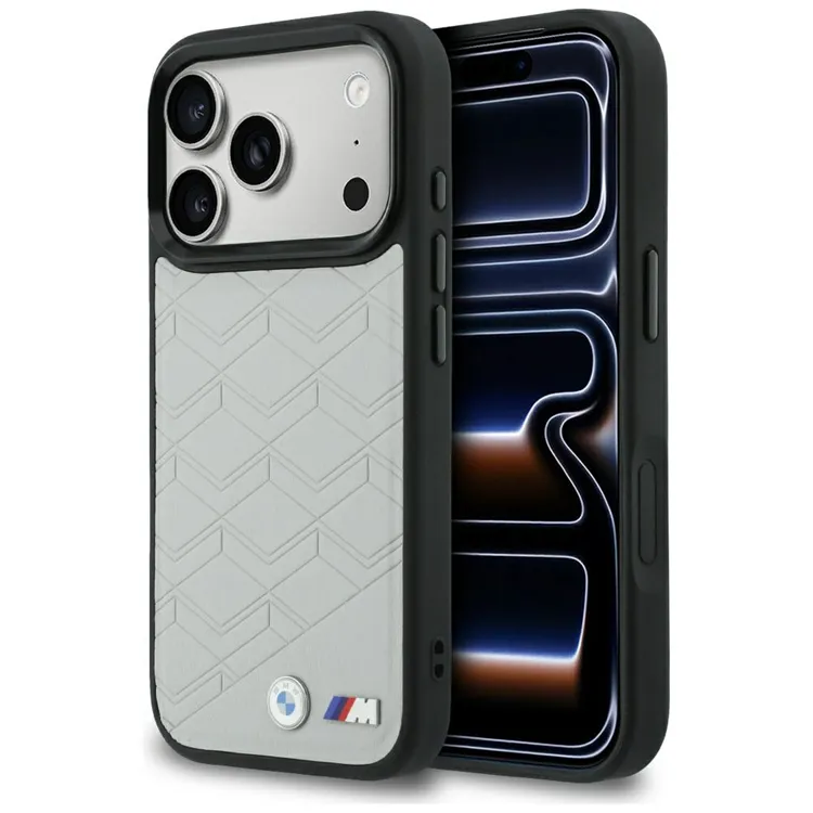 BMW Mobilskal För iPhone 17 Pro MagSafe M Shape Logo - Grå