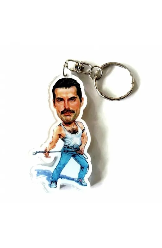 Nyckelring: Queen – Freddie Mercury