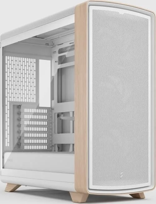 Fractal Design Summit Chalk White TG - Chassi - Miditower - Vit