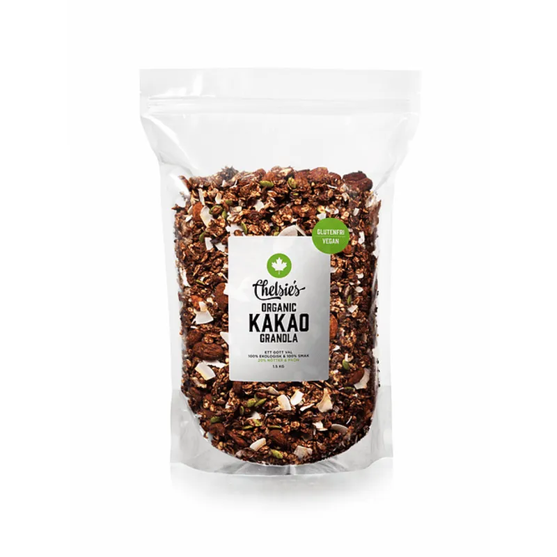 Chelsie’s Organic Kakao Granola 1,5 kg