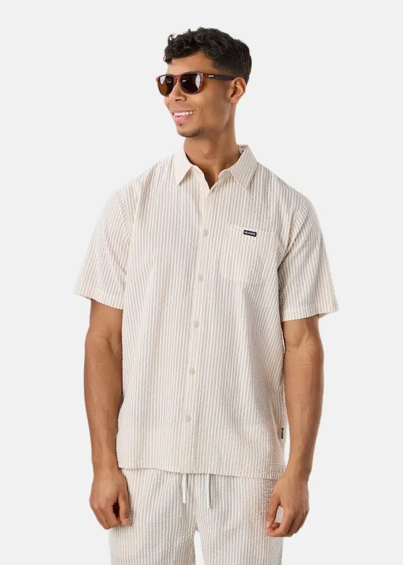 Seersucker Shirt (#8178)