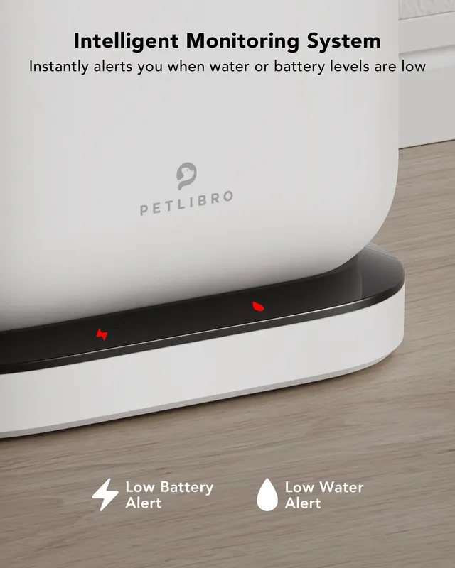 Petlibro Dockstream batteridriven vattenfontän vit 2,5L