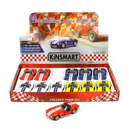 Shelby Cobra 1965 : Färg - Blå - Leksaksaffären - Leksaksaffären
