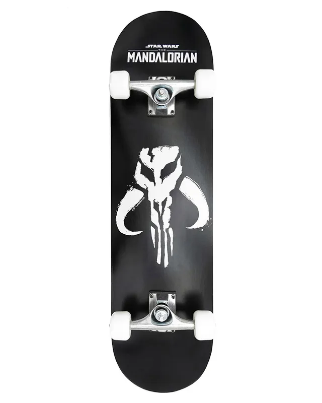 Mandalorian Skateboard i trä 31” – Svart