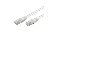 goobay – Nätverkskabel – RJ-45 (hane) till RJ-45 (hane) – 7.5 m – UTP – CAT 6 – formpressad – vit