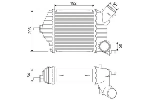 Intercooler VALEO 818725