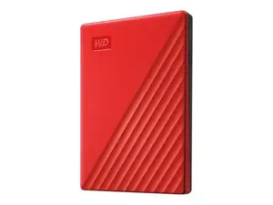 WD My Passport - Extern Hårddisk - 2TB - Röd