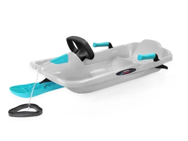 Skipper Styrpulka med ratt Titan Blue Ice
