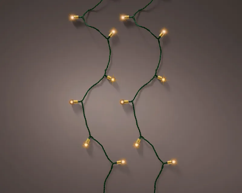 Ljusslinga LED Vintage Klassisk Varmvit (Storlek: 180st – 18m)