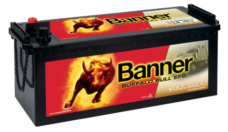 Banner Buffalo Bull EFB EFB65017M Startbatteri 12V, 150 Ah