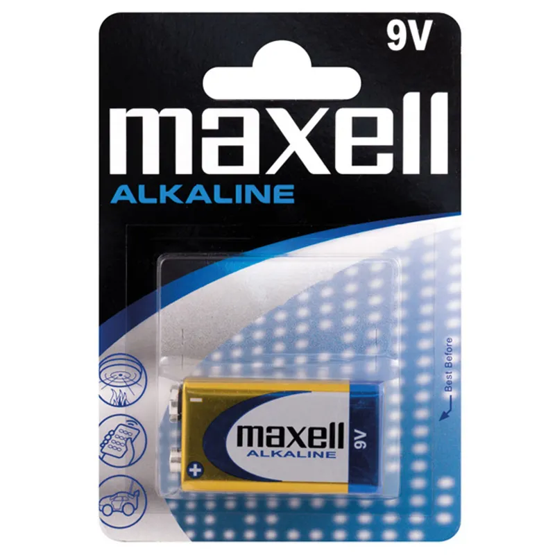 Maxell batteri 9V/6LR61 Alkaliska 1-pack