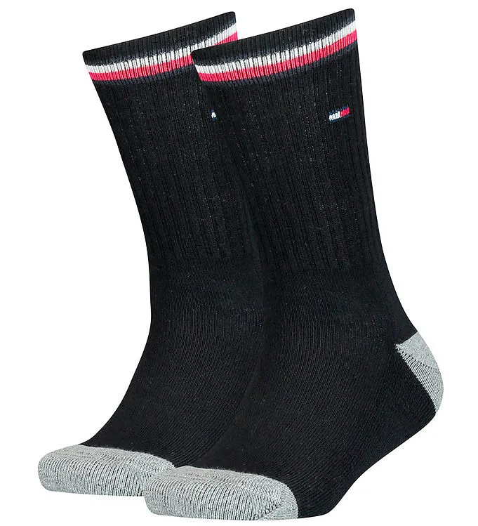 Tommy Hilfiger Strumpor – 2-pack – Svart (#9595)