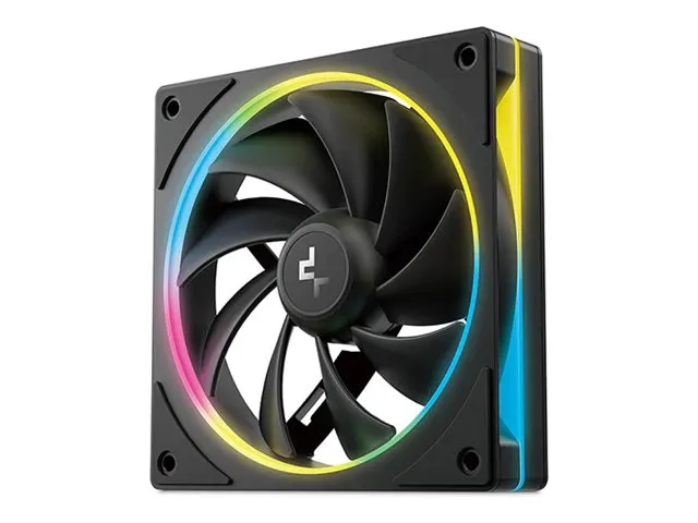 DeepCool FL12 SE - Chassi fläkt - 120mm - Svart med RGB LED - 29 dBA