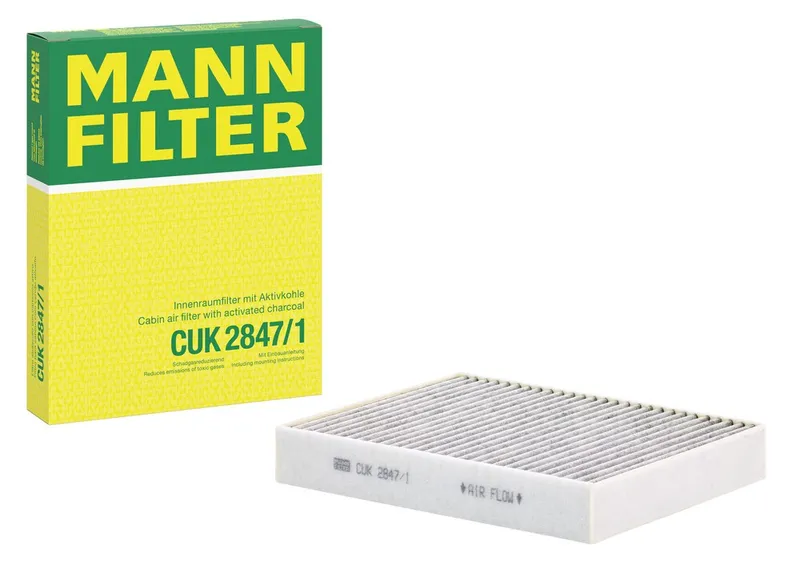 Kupéfilter MANN-FILTER CUK 2847/1