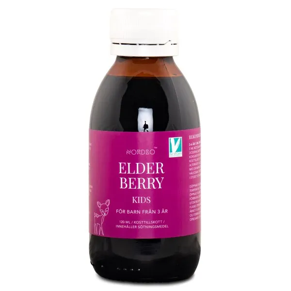 Elder Berry Kids 120ml - Nordbo