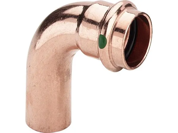 Viega Profipress bend 90° 22 Copper/bright 291679