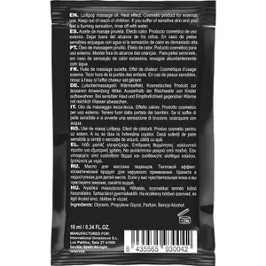 Premium Experience Heating Sensation - Lollipop Kissable Massageolja med värmeeffekt 10 ml - Pocket