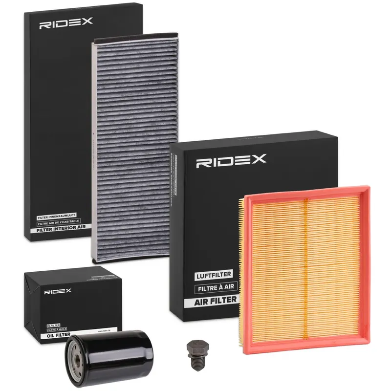Filtersats RIDEX 4055F4759
