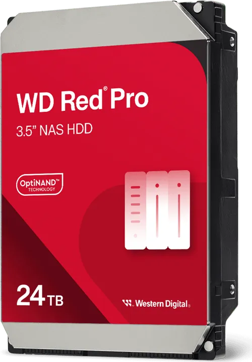 WD Red Pro - 24TB - Hårddisk - 241KFGX - SATA-600 - 3,5″ - 24TB - Hårddisk - WD241KFGX - SATA-600 - 3,5″