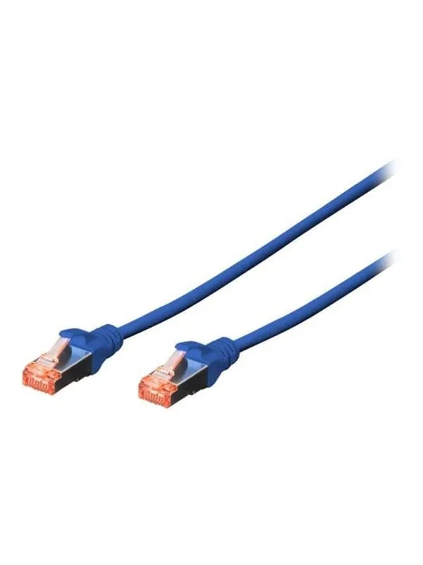 DIGITUS Professional patch cable - 10 m - blue - Blå - 10m