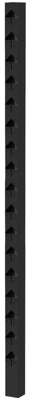 STAKET ÖCKERÖ MELLAN SVART 1770MM 70X70MM | Beijerbygg Byggmaterial