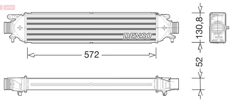 Intercooler DENSO DIT01008
