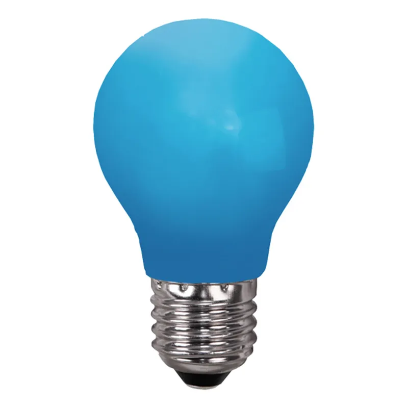 Blå E27 1W Outdoor lampa