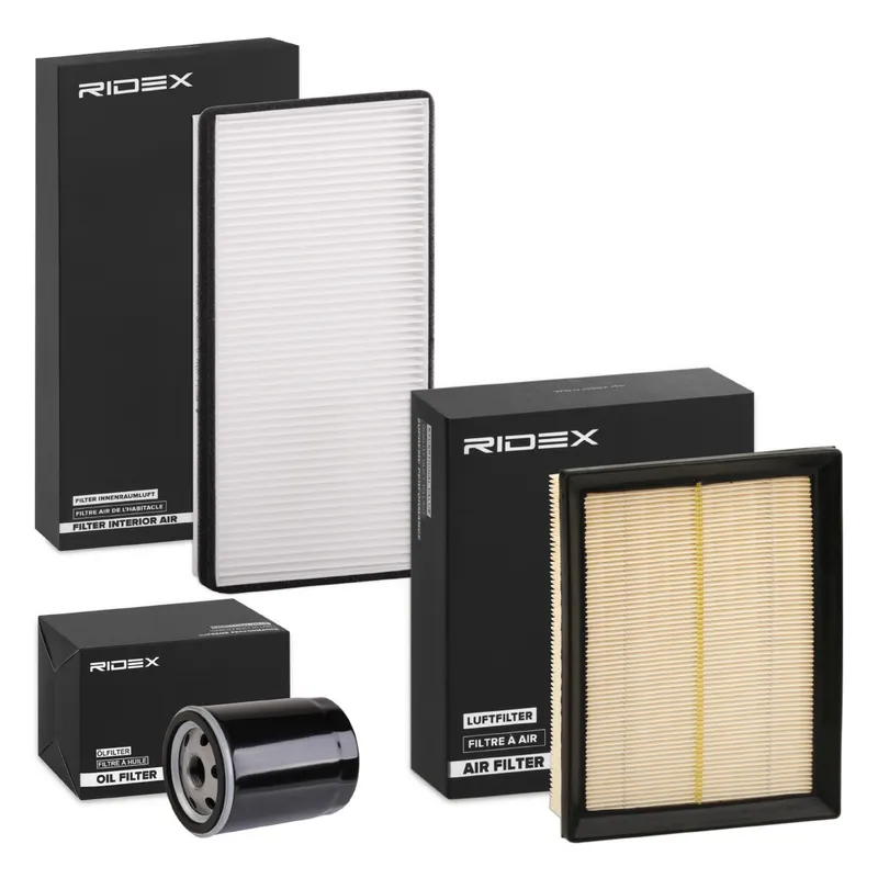 Filtersats RIDEX 4055F0149