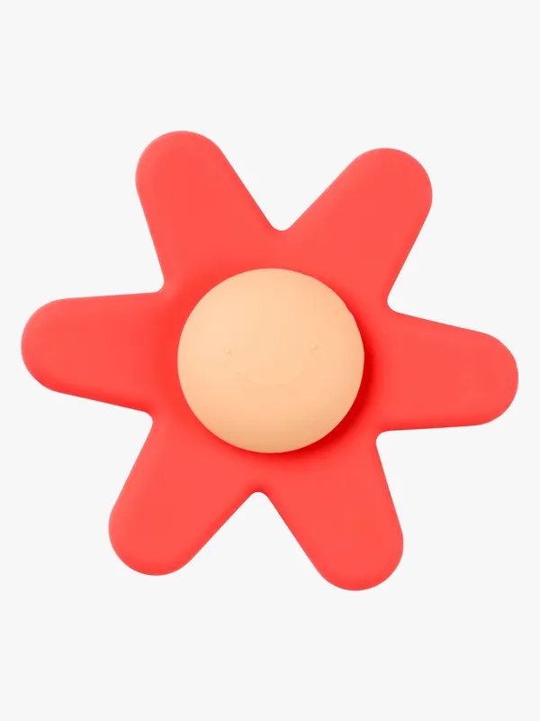 Nattou Soft Silicone Snurra med Sugpropp, Rosa