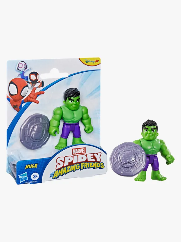 Spidey Amazing Friends Figur med tillbehör Hulk – Spidey and His Amazing Friends – Leksaksaffären