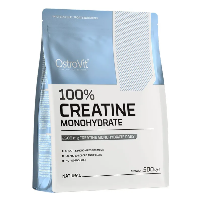 OstroVit – Kreatinmonohydrat Naturlig, 500 g