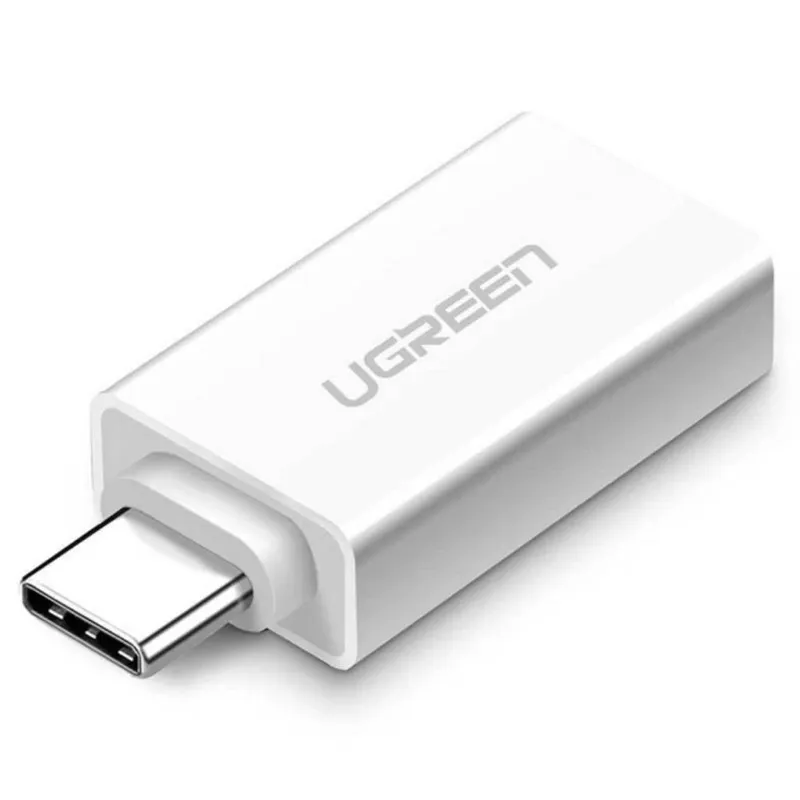 UGREEN USB-C to USB 3.0 A Female Adapter White