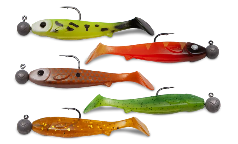 M-WAR Flatnose Mini 9cm 5-pack med Jiggskallar