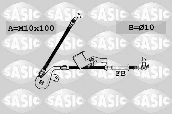 Bromsslang SASIC 6600030