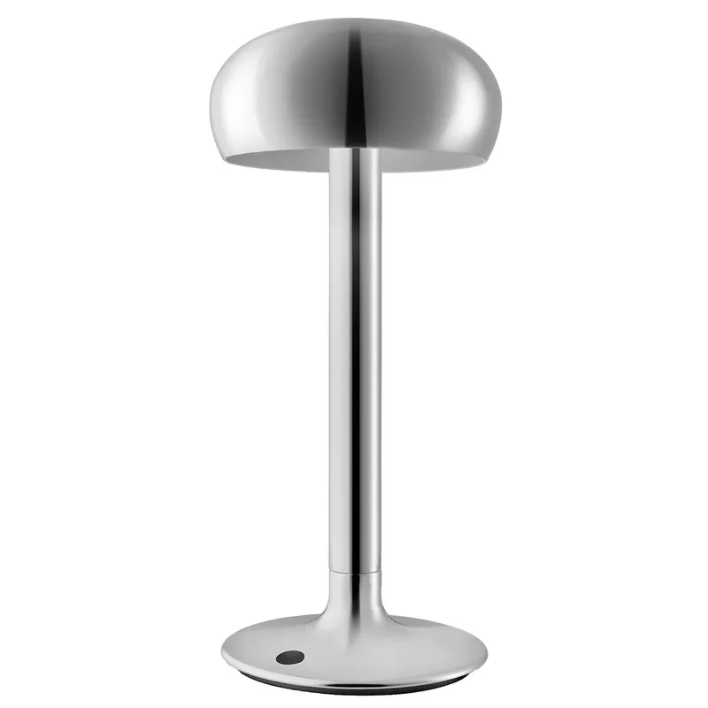 Emendo Portable Bordslampa Krom – Eva Solo – Vardagsrum – Aluminium