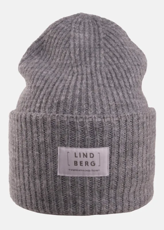 Lindberg Kids’ Haven Beanie Reflective Grey