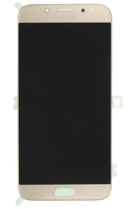 Samsung Galaxy J7 2017 Skärm med LCD-display, Guld – Original