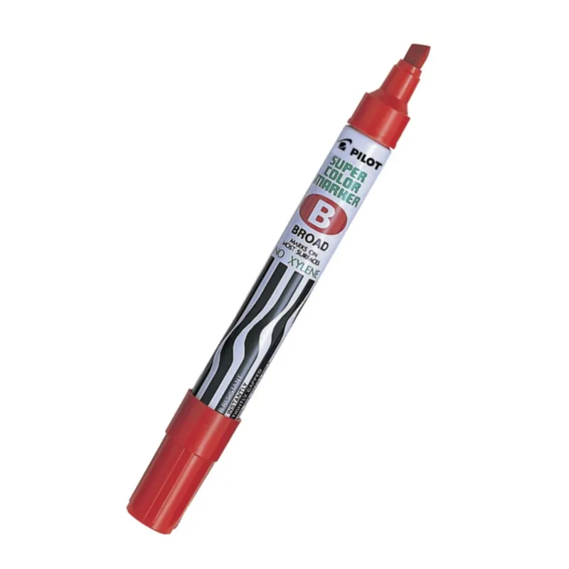 Märkpenna PILOT Super Color B röd á (12st)