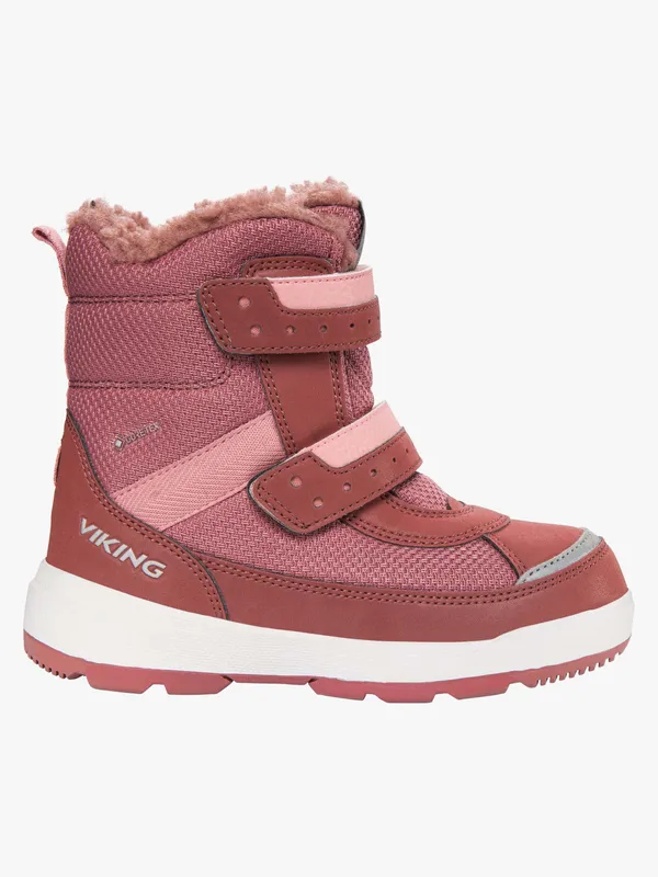 Viking Footwear Kids’ Play Reflex Warm GORE-TEX 2v Pink/Light Pink