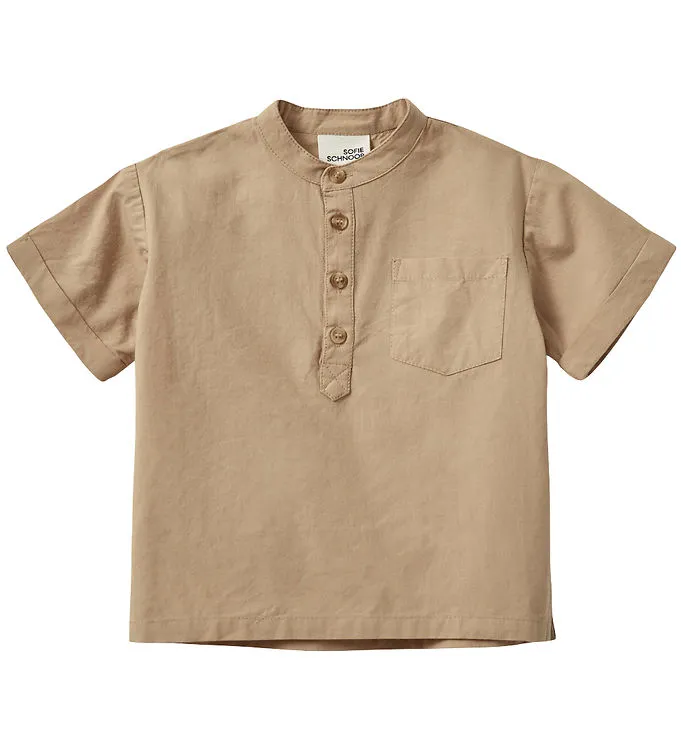 Sofie Schnoor Skjorta – Virgilsb – Soft Brown