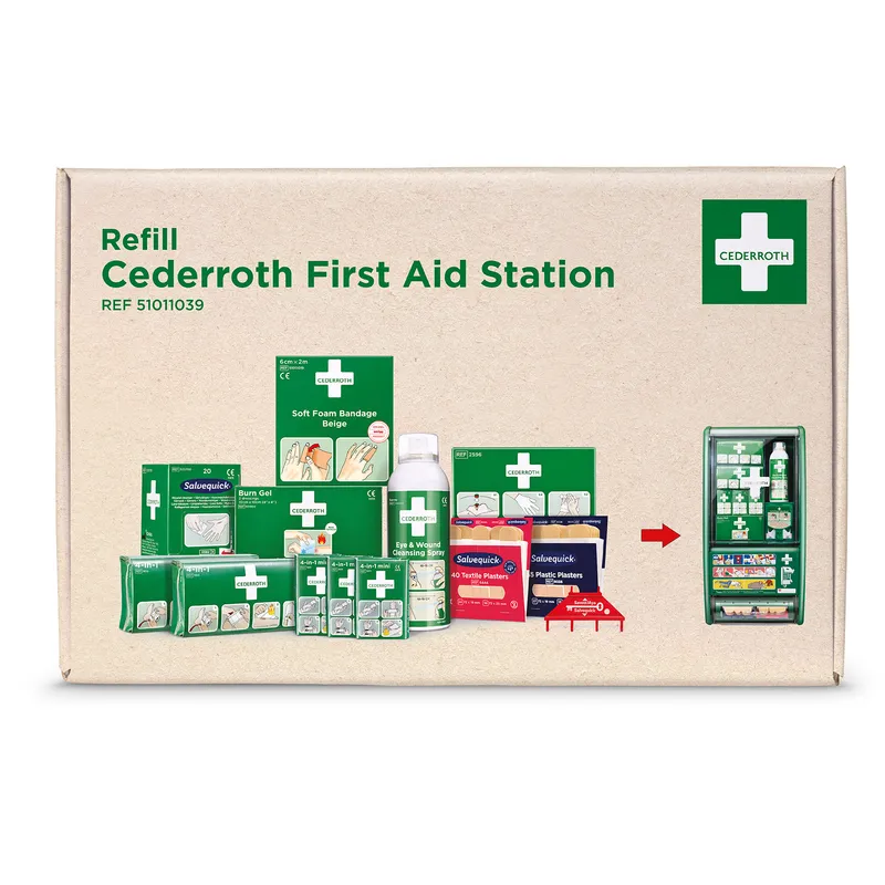 Cederroth 51011039 Refillpaket till första hjälpen-station